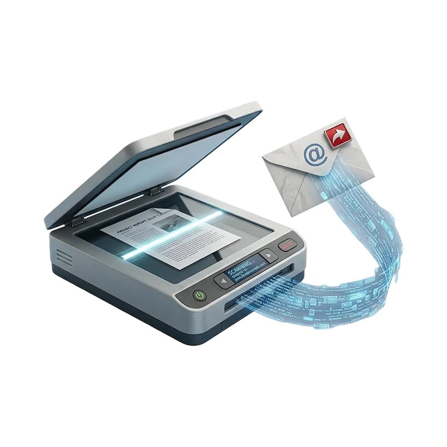 Scan to email